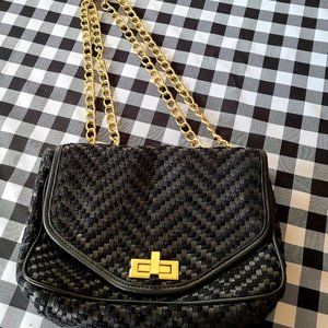 Pietro Alessandro Black Leather Purse